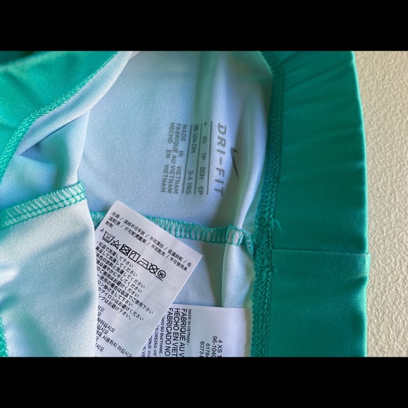 Nike Little Girls Full Length Leggings Size 4 - Picture 3 of 3